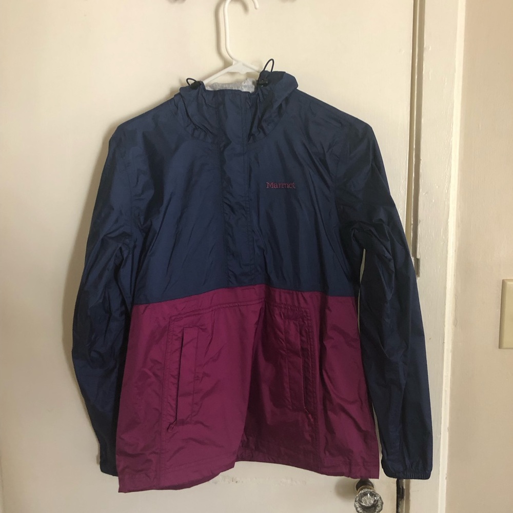 Marmot half zip rain jacket